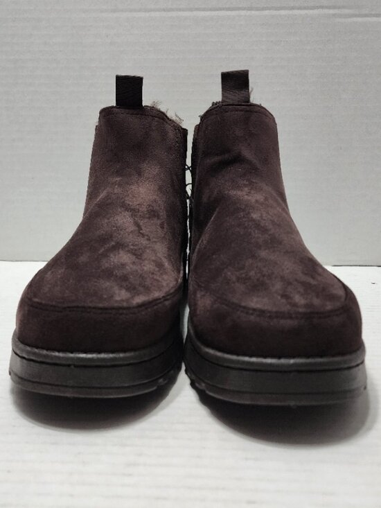 New White Mountain Isleworth Dark Brown Boot - Faux Suede & Fur - Size 12 main image 9